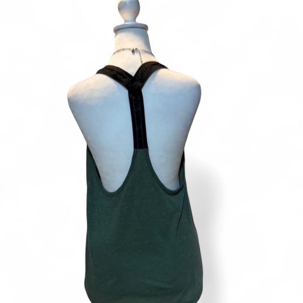 Victoria Sport Green Racerback relaxed fit Women's Top size Medium